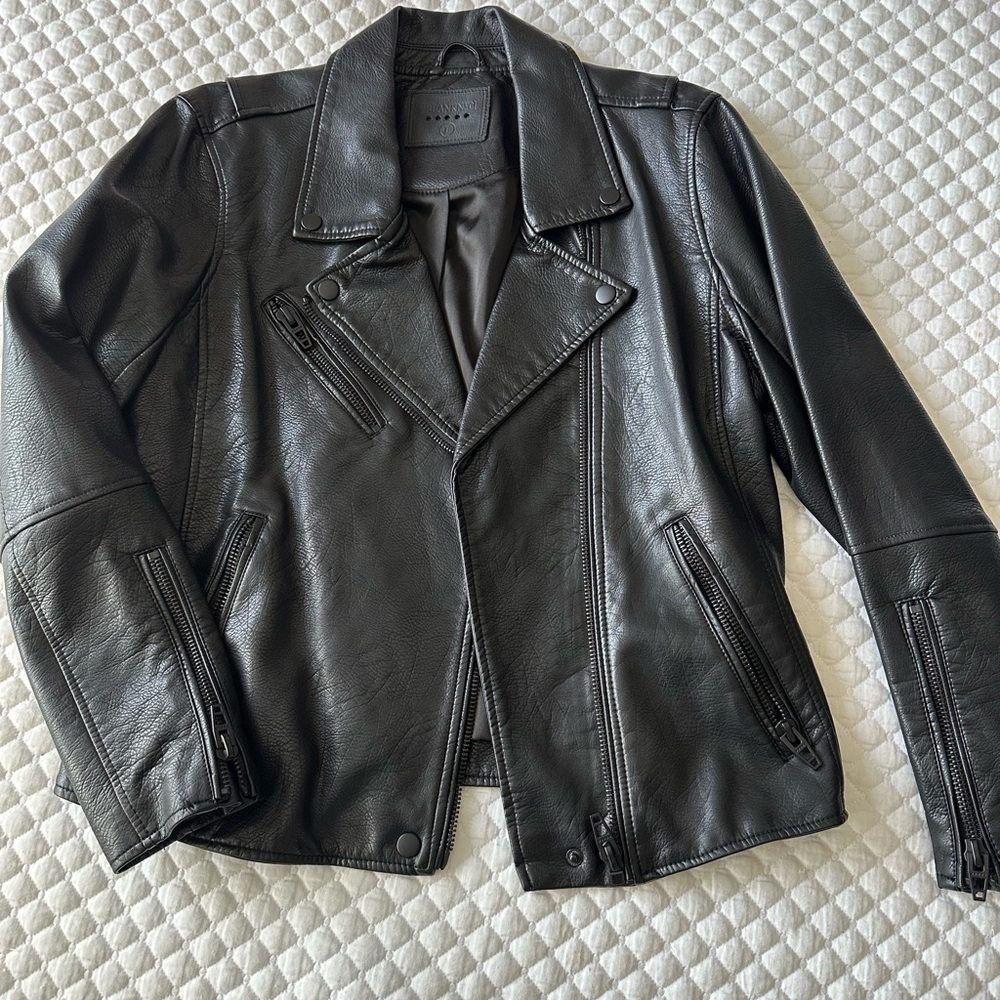 BlankNYC Black faux Leather Jacket